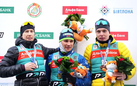 Belarus Biathlon Commonwealth Cup Men Pursuit