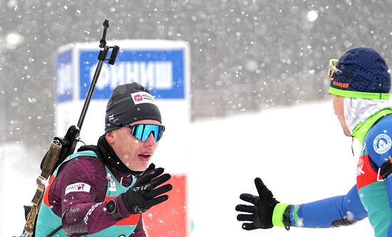 Belarus Biathlon Commonwealth Cup Men Pursuit