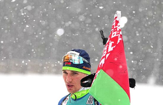 Belarus Biathlon Commonwealth Cup Men Pursuit