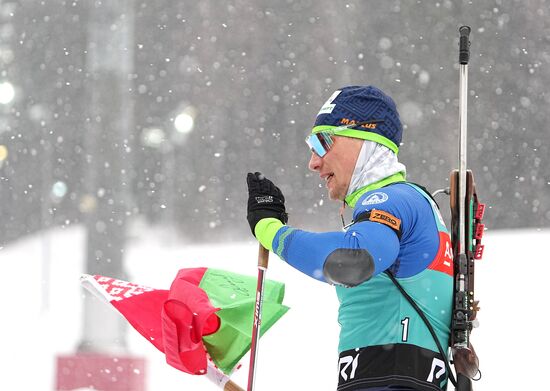 Belarus Biathlon Commonwealth Cup Men Pursuit