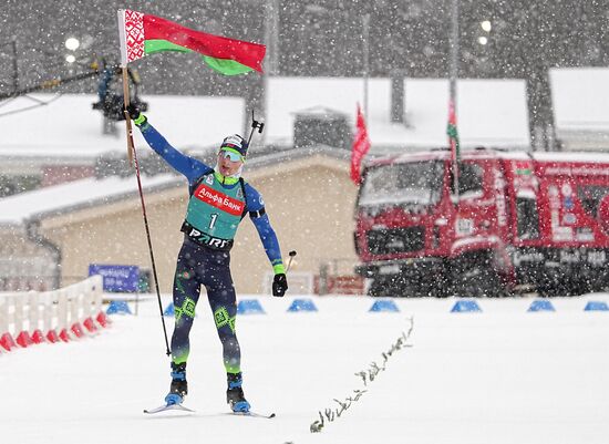 Belarus Biathlon Commonwealth Cup Men Pursuit