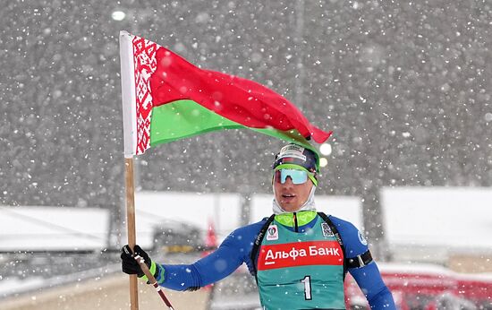 Belarus Biathlon Commonwealth Cup Men Pursuit