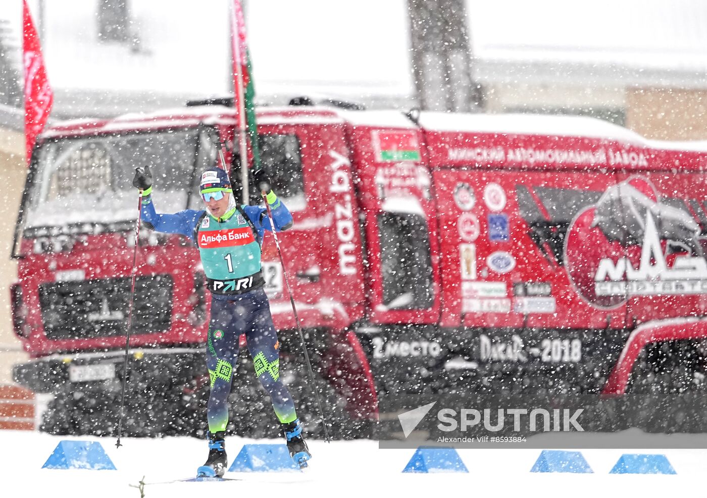 Belarus Biathlon Commonwealth Cup Men Pursuit