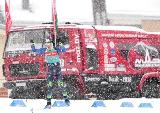 Belarus Biathlon Commonwealth Cup Men Pursuit