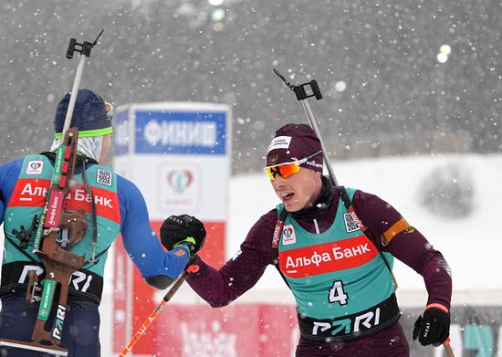 Belarus Biathlon Commonwealth Cup Men Pursuit
