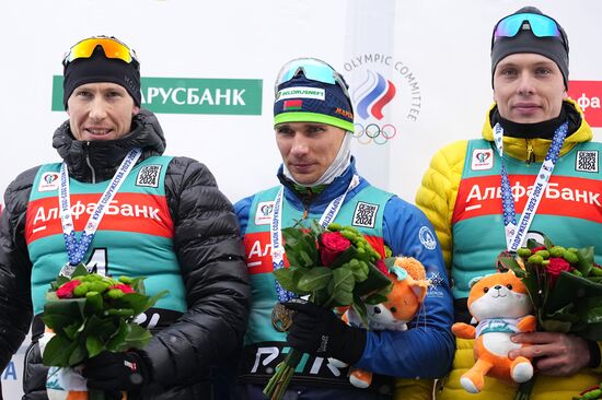 Belarus Biathlon Commonwealth Cup Men Pursuit