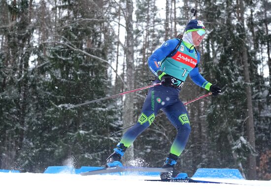 Belarus Biathlon Commonwealth Cup Men Pursuit