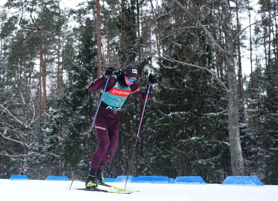Belarus Biathlon Commonwealth Cup Men Pursuit