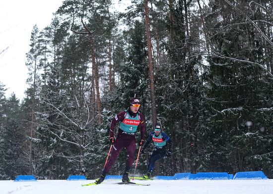 Belarus Biathlon Commonwealth Cup Men Pursuit