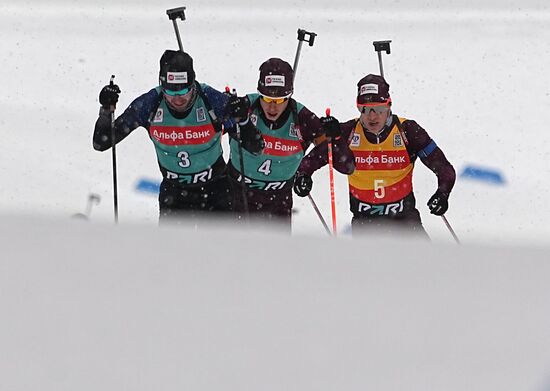 Belarus Biathlon Commonwealth Cup Men Pursuit