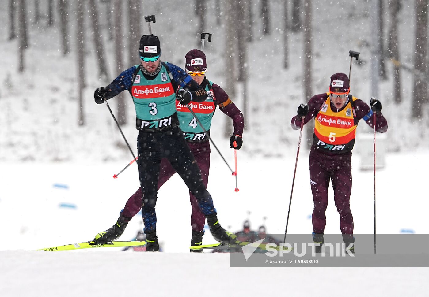 Belarus Biathlon Commonwealth Cup Men Pursuit