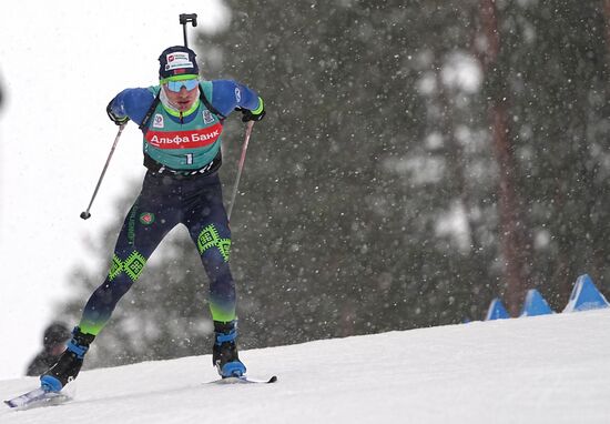 Belarus Biathlon Commonwealth Cup Men Pursuit