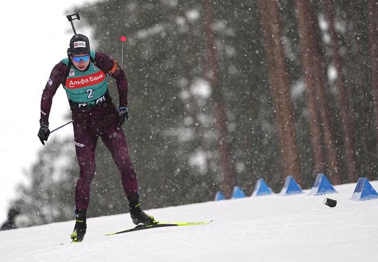 Belarus Biathlon Commonwealth Cup Men Pursuit