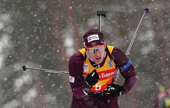 Belarus Biathlon Commonwealth Cup Men Pursuit