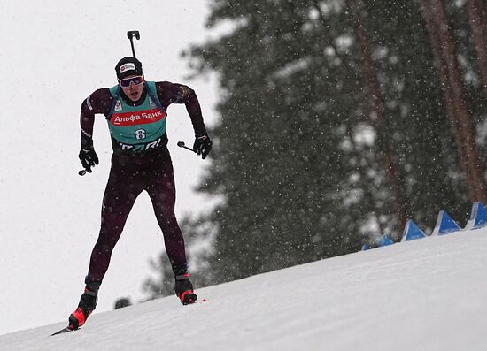 Belarus Biathlon Commonwealth Cup Men Pursuit