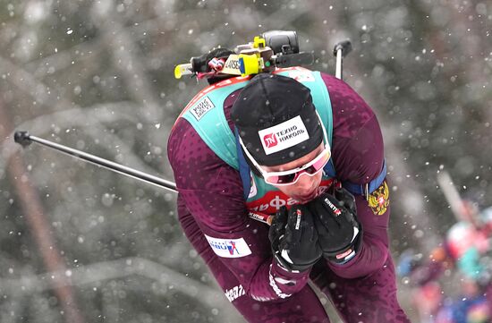 Belarus Biathlon Commonwealth Cup Men Pursuit