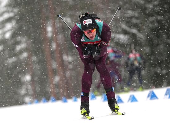 Belarus Biathlon Commonwealth Cup Men Pursuit