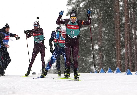 Belarus Biathlon Commonwealth Cup Men Pursuit