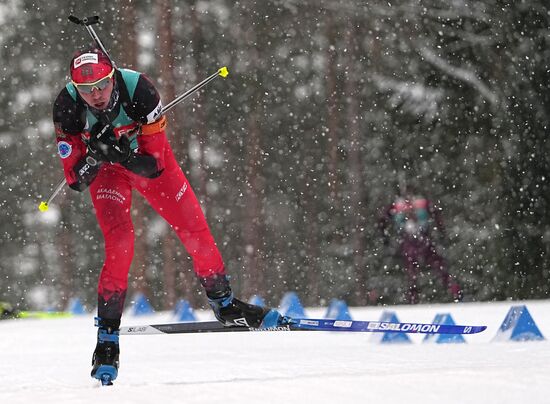 Belarus Biathlon Commonwealth Cup Men Pursuit