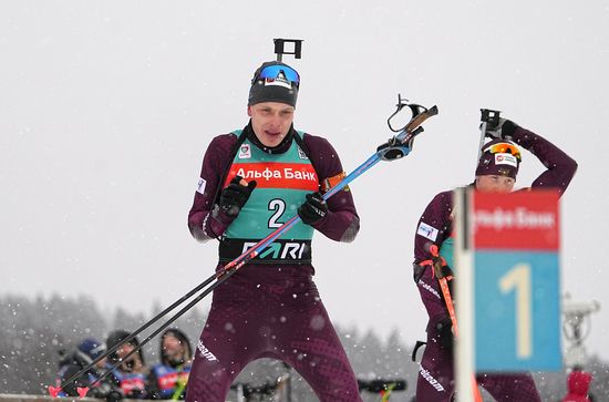 Belarus Biathlon Commonwealth Cup Men Pursuit