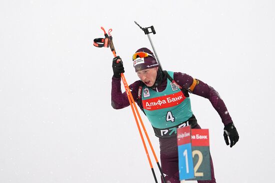 Belarus Biathlon Commonwealth Cup Men Pursuit