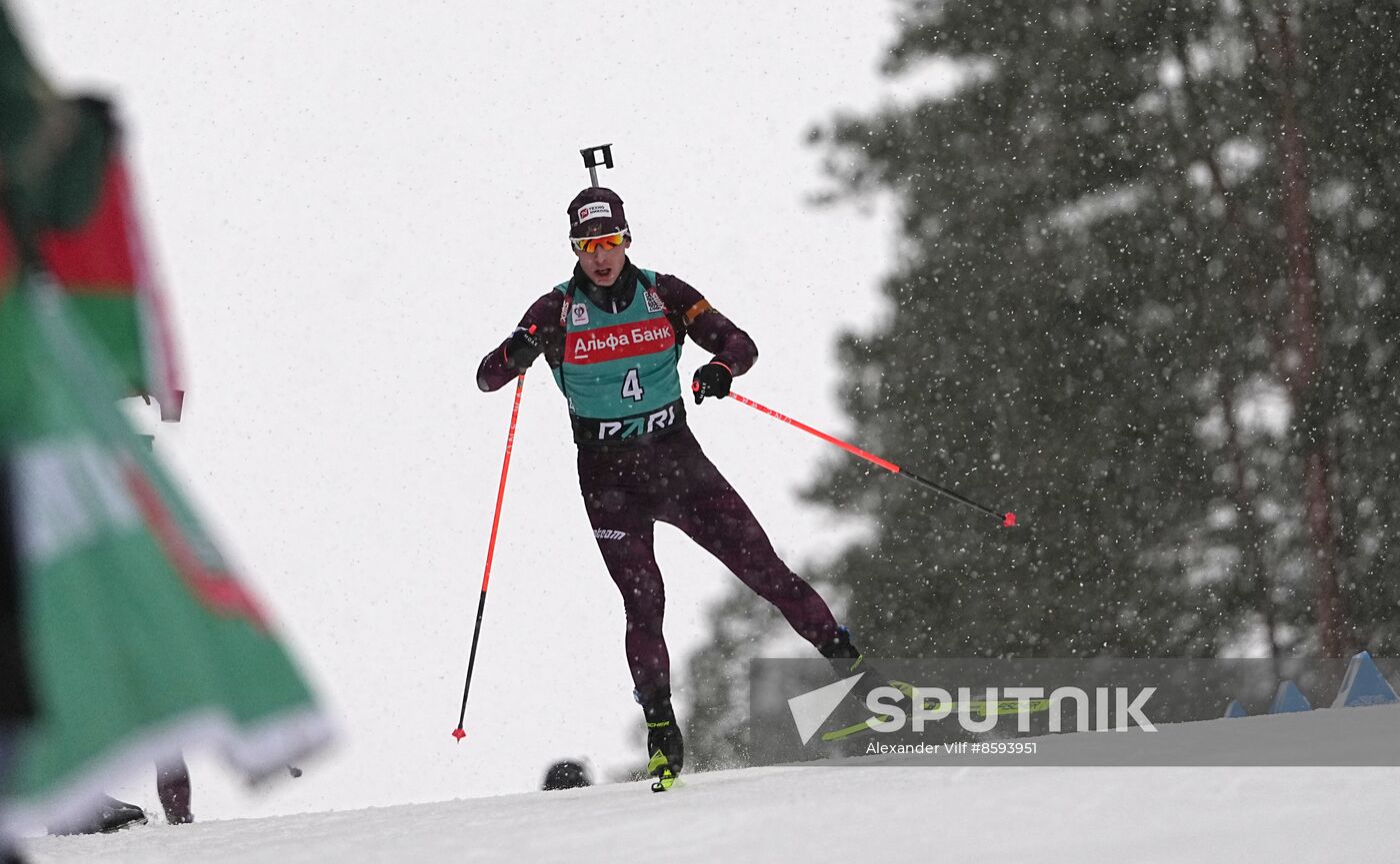 Belarus Biathlon Commonwealth Cup Men Pursuit