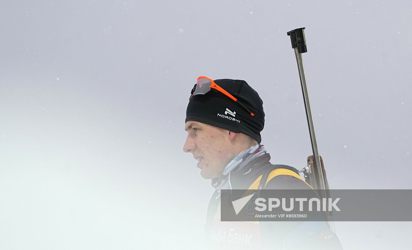 Belarus Biathlon Commonwealth Cup Men Pursuit