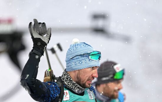 Belarus Biathlon Commonwealth Cup Men Pursuit