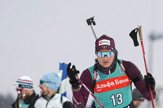Belarus Biathlon Commonwealth Cup Men Pursuit