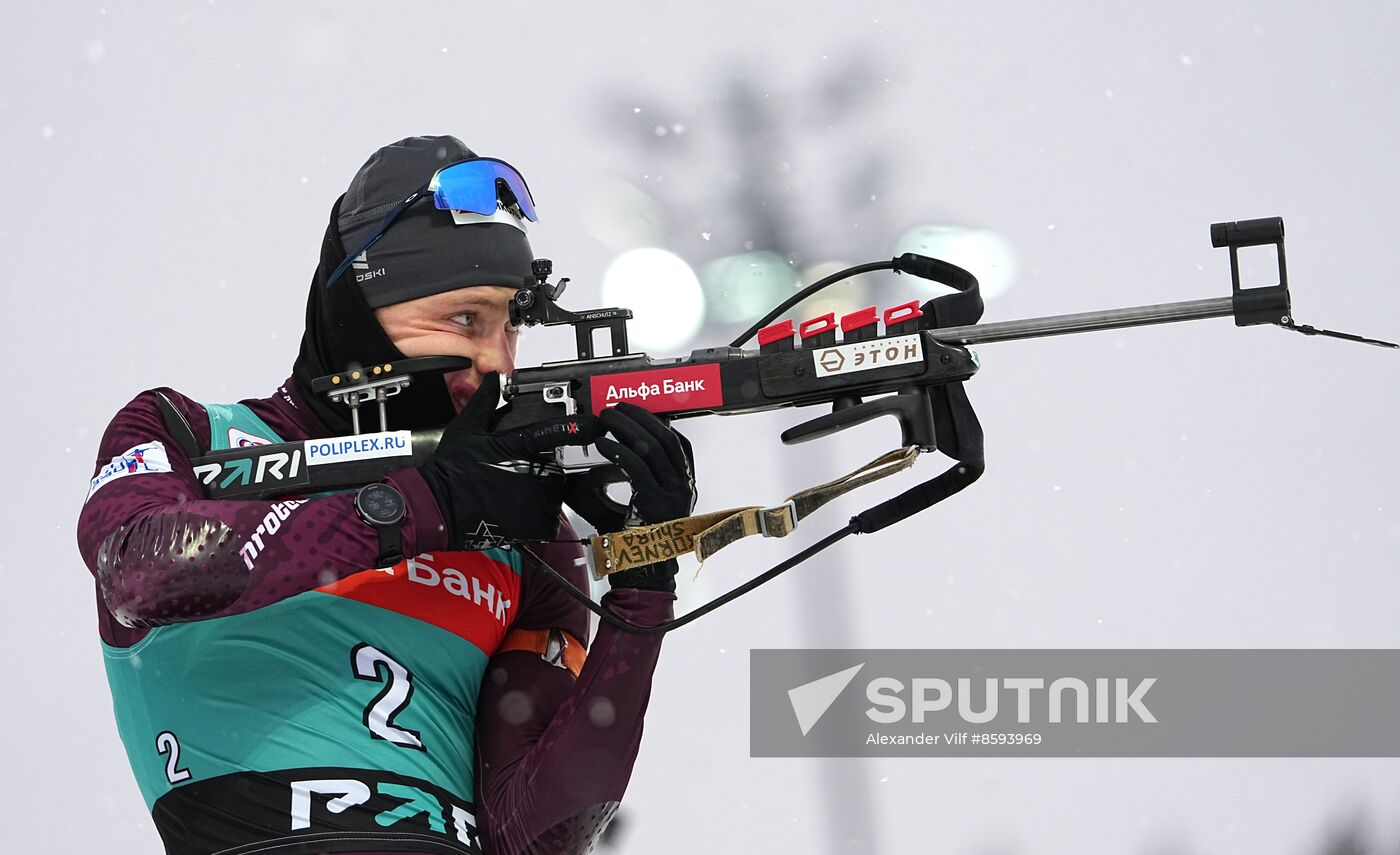 Belarus Biathlon Commonwealth Cup Men Pursuit