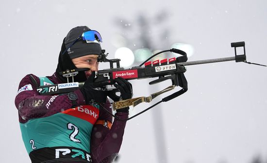 Belarus Biathlon Commonwealth Cup Men Pursuit