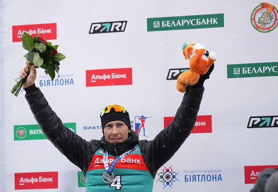 Belarus Biathlon Commonwealth Cup Men Pursuit