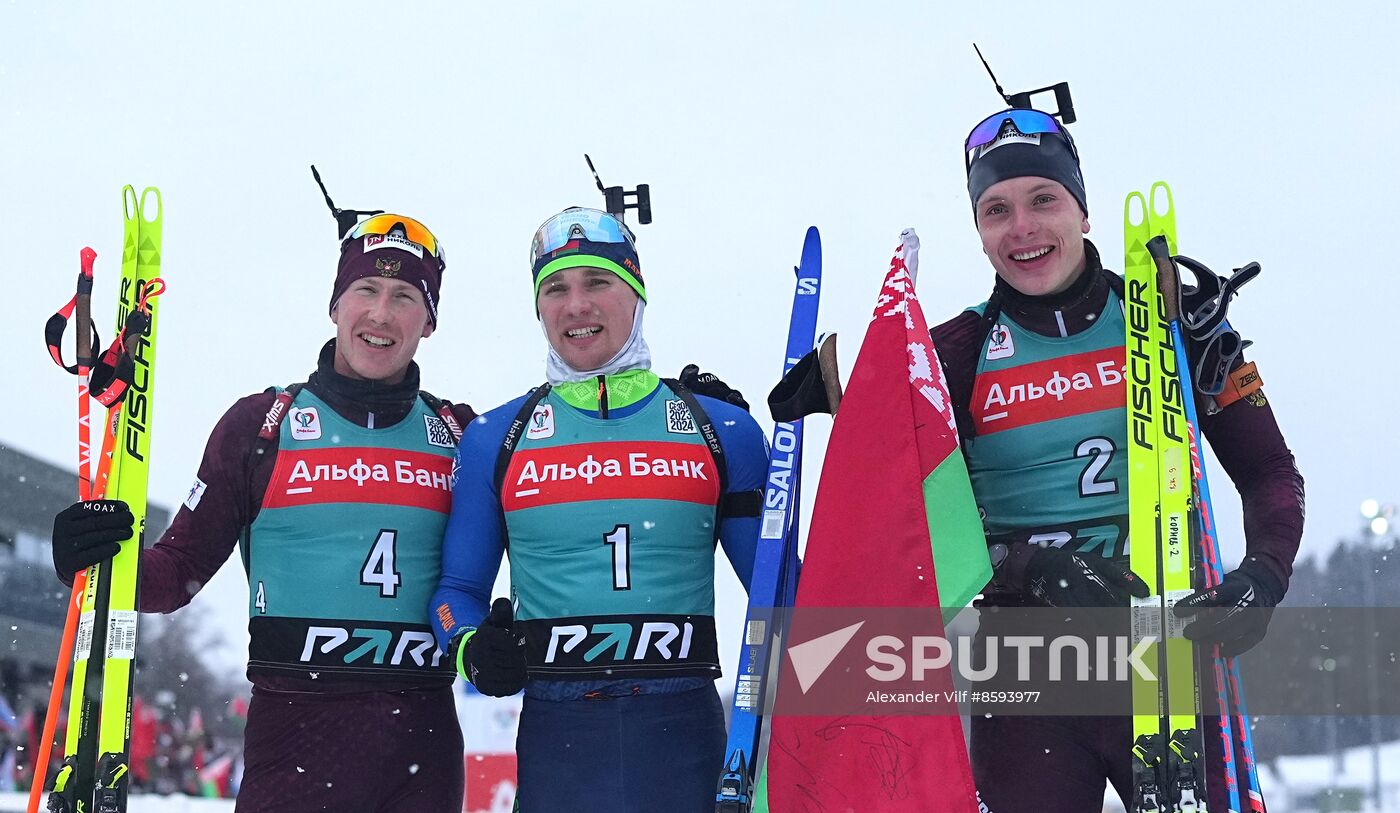 Belarus Biathlon Commonwealth Cup Men Pursuit