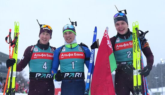 Belarus Biathlon Commonwealth Cup Men Pursuit