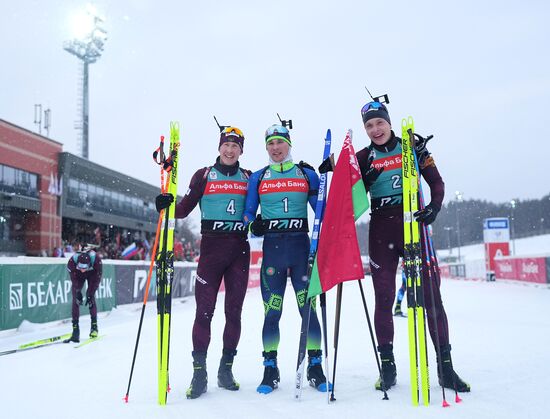 Belarus Biathlon Commonwealth Cup Men Pursuit