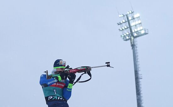 Belarus Biathlon Commonwealth Cup Men Pursuit