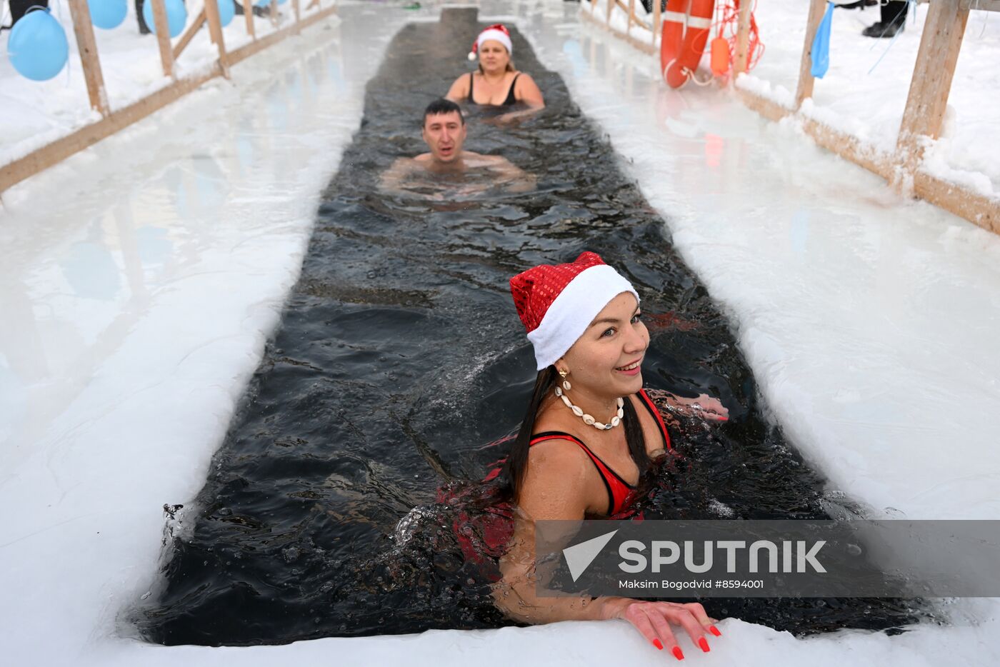 Russia Winter Swimming