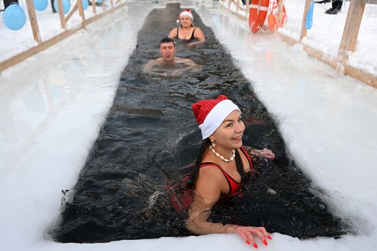 Russia Winter Swimming
