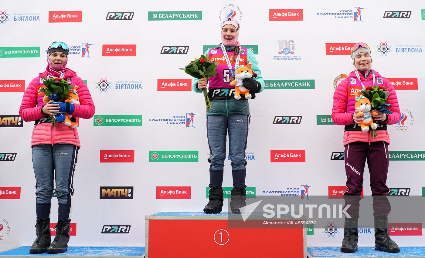 Belarus Biathlon Commonwealth Cup Women Pursuit