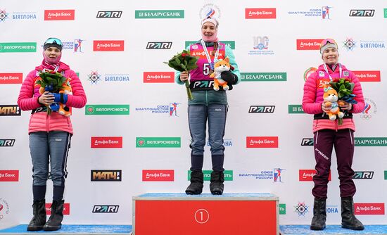 Belarus Biathlon Commonwealth Cup Women Pursuit