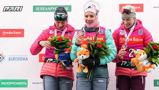 Belarus Biathlon Commonwealth Cup Women Pursuit