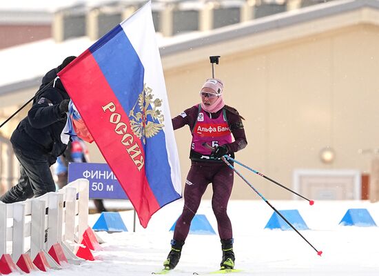 Belarus Biathlon Commonwealth Cup Women Pursuit