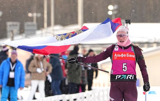 Belarus Biathlon Commonwealth Cup Women Pursuit