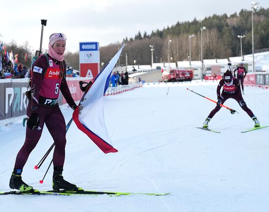 Belarus Biathlon Commonwealth Cup Women Pursuit