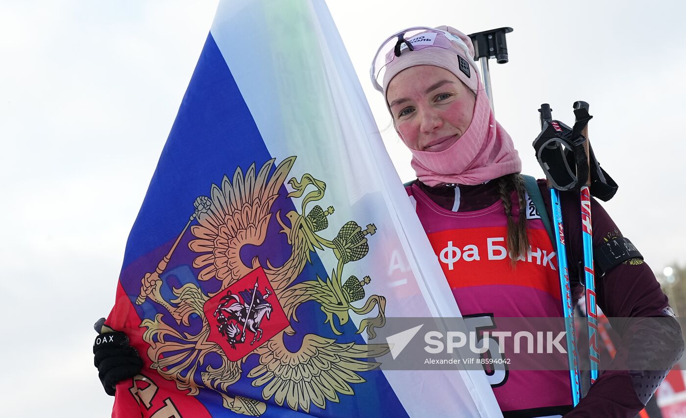 Belarus Biathlon Commonwealth Cup Women Pursuit