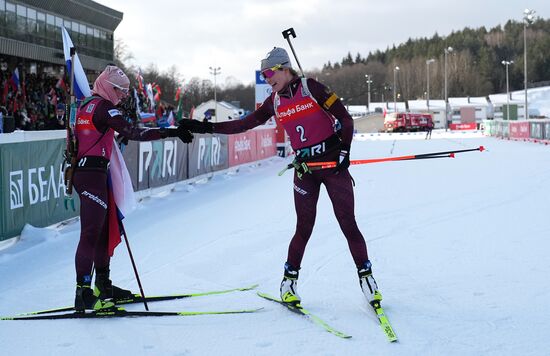 Belarus Biathlon Commonwealth Cup Women Pursuit