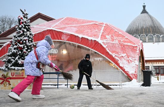The International RUSSIA EXPO Forum and Exhibition. Russian Winter Festival. Location: Russia, Moscow. Author: Grigory Sysoev/Sputnik. RUSSIA EXPO. Russian Winter Festival