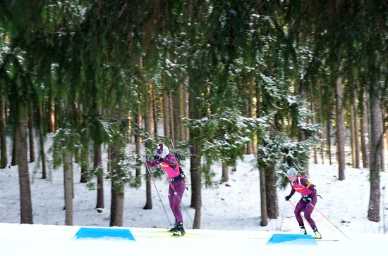 Belarus Biathlon Commonwealth Cup Women Pursuit