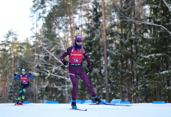 Belarus Biathlon Commonwealth Cup Women Pursuit