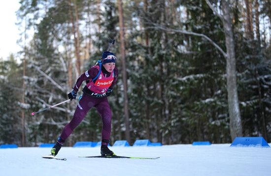 Belarus Biathlon Commonwealth Cup Women Pursuit